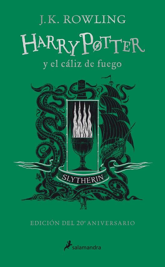 HARRY POTTER Y EL CÁLIZ DE FUEGO (EDICIÓN SLYTHERIN DEL 20º ANIVERSARIO) (HARRY | 9788418174377 | ROWLING, J.K. | Llibreria Ombra | Llibreria online de Rubí, Barcelona | Comprar llibres en català i castellà online