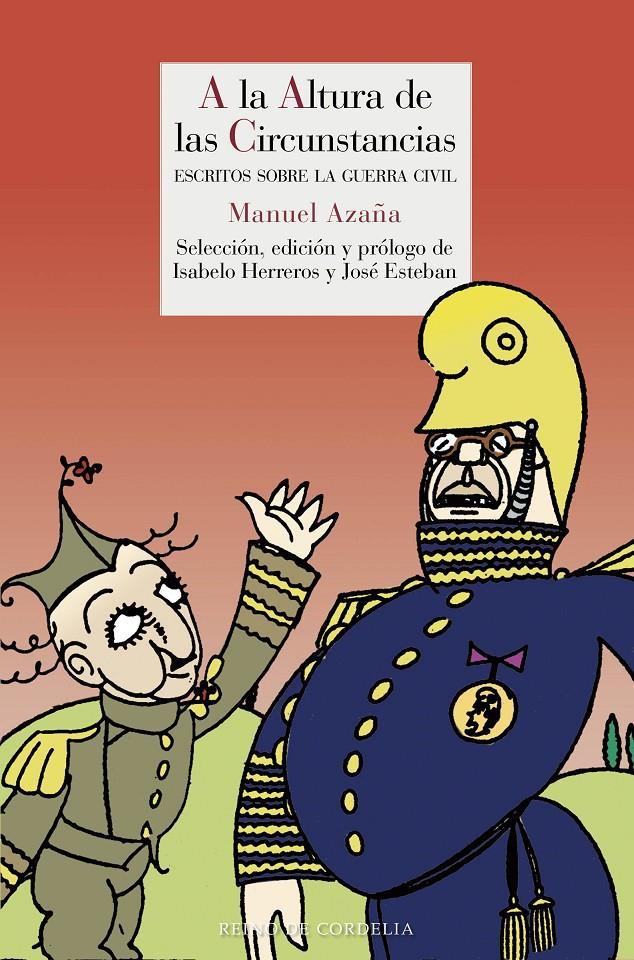 A LA ALTURA DE LAS CIRCUNSTANCIAS | 9788415973799 | AZAÑA [DÍAZ], MANUEL | Llibreria Ombra | Llibreria online de Rubí, Barcelona | Comprar llibres en català i castellà online
