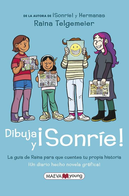 DIBUJA Y ¡SONRÍE! | 9788418184499 | TELGEMEIER, RAINA | Llibreria Ombra | Llibreria online de Rubí, Barcelona | Comprar llibres en català i castellà online