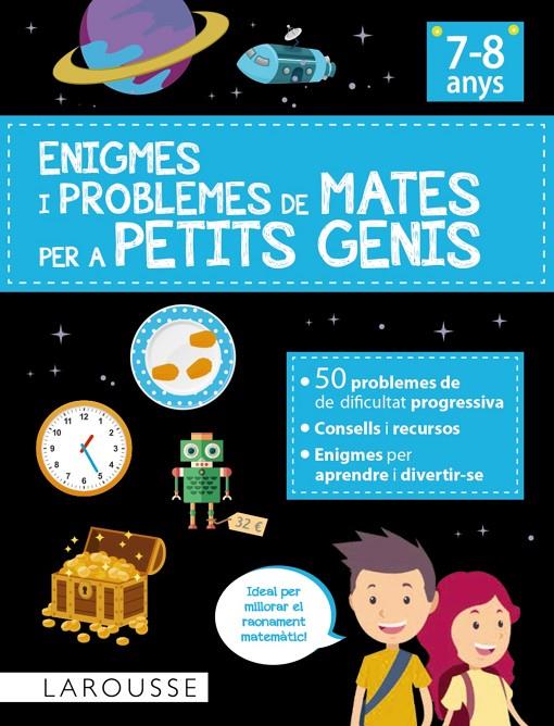 ENIGMES I PROBLEMES DE MATES PER A PETITS GENIS (7-8 ANYS) | 9788418882890 | URVOY, DELPHINE | Llibreria Ombra | Llibreria online de Rubí, Barcelona | Comprar llibres en català i castellà online