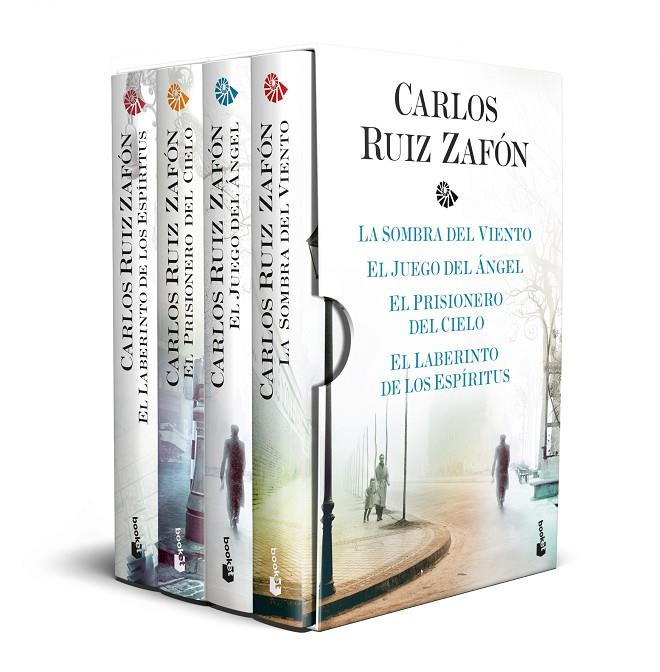 ESTUCHE TETRALOGÍA LA SOMBRA DEL VIENTO | 9788408235309 | RUIZ ZAFÓN, CARLOS | Llibreria Ombra | Llibreria online de Rubí, Barcelona | Comprar llibres en català i castellà online