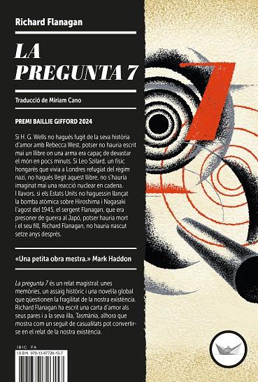 LA PREGUNTA 7 | 9791387726157 | FLANAGAN, RICHARD | Llibreria Ombra | Llibreria online de Rubí, Barcelona | Comprar llibres en català i castellà online