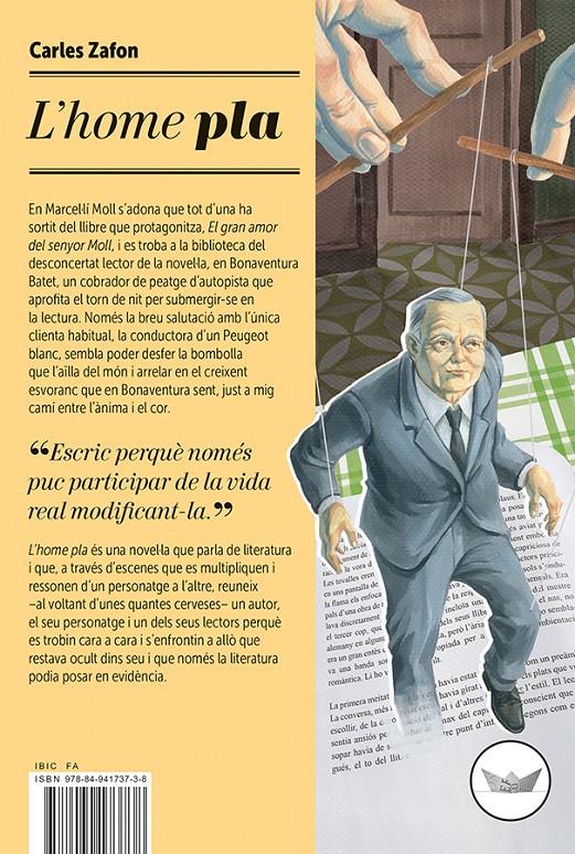 L'HOME PLA | 9788494173738 | ZAFON LLOPIS, CARLES | Llibreria Ombra | Llibreria online de Rubí, Barcelona | Comprar llibres en català i castellà online