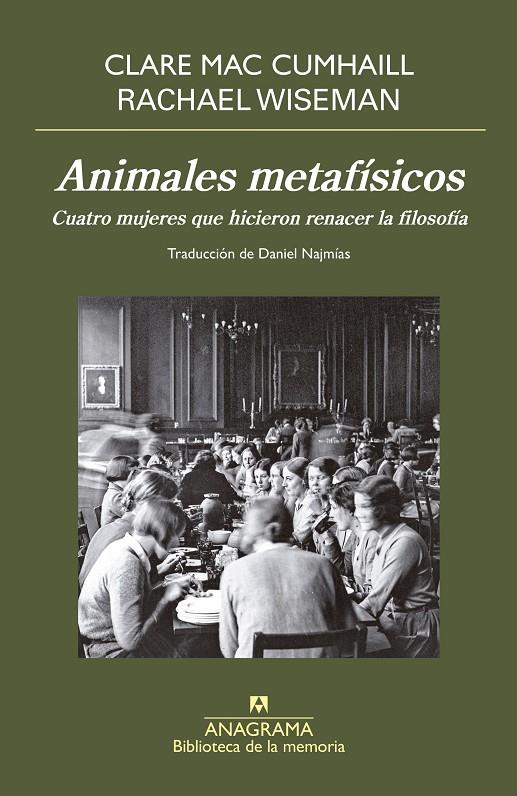 ANIMALES METAFÍSICOS | 9788433922250 | MAC CUMHAILL, CLARE/WISEMAN, RACHAEL | Llibreria Ombra | Llibreria online de Rubí, Barcelona | Comprar llibres en català i castellà online