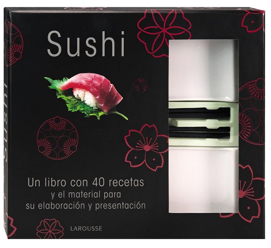SUSHI UN LIBRO CON 40 RECETAS Y EL MATERIAL | 9788415411741 | Llibreria Ombra | Llibreria online de Rubí, Barcelona | Comprar llibres en català i castellà online