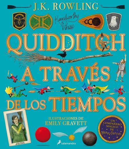 QUIDDITCH A TRAVÉS DE LOS TIEMPOS - ILUSTRADO* (UN LIBRO DE LA BIBLIOTECA DE HOG | 9788418174131 | ROWLING, J.K. | Llibreria Ombra | Llibreria online de Rubí, Barcelona | Comprar llibres en català i castellà online