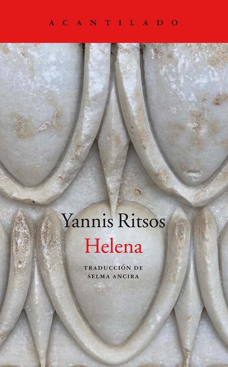 HELENA | 9788418370762 | RITSOS, YANNIS | Llibreria Ombra | Llibreria online de Rubí, Barcelona | Comprar llibres en català i castellà online