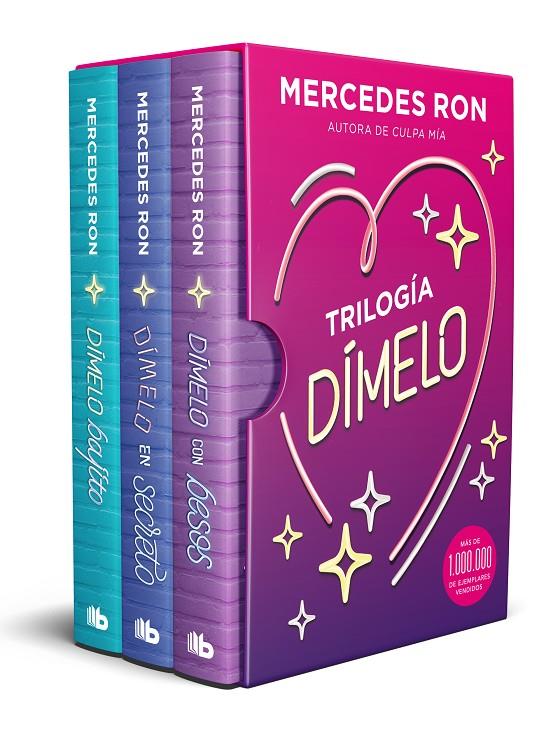 TRILOGÍA DÍMELO (ESTUCHE CON: DÍMELO BAJITO | DÍMELO EN SECRETO | DÍMELO CON BES | 9788413146201 | RON, MERCEDES | Llibreria Ombra | Llibreria online de Rubí, Barcelona | Comprar llibres en català i castellà online
