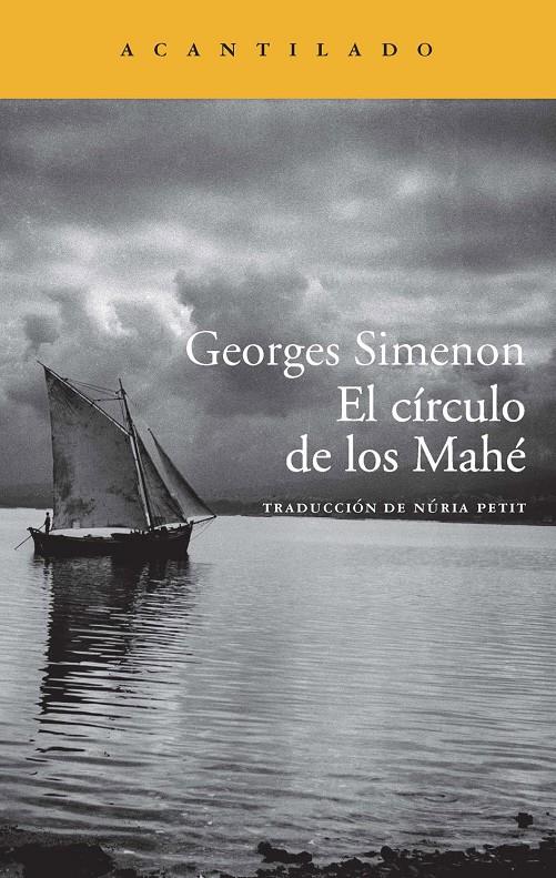 EL CÍRCULO DE LOS MAHÉ | 9788416011186 | GEORGES SIMENON | Llibreria Ombra | Llibreria online de Rubí, Barcelona | Comprar llibres en català i castellà online