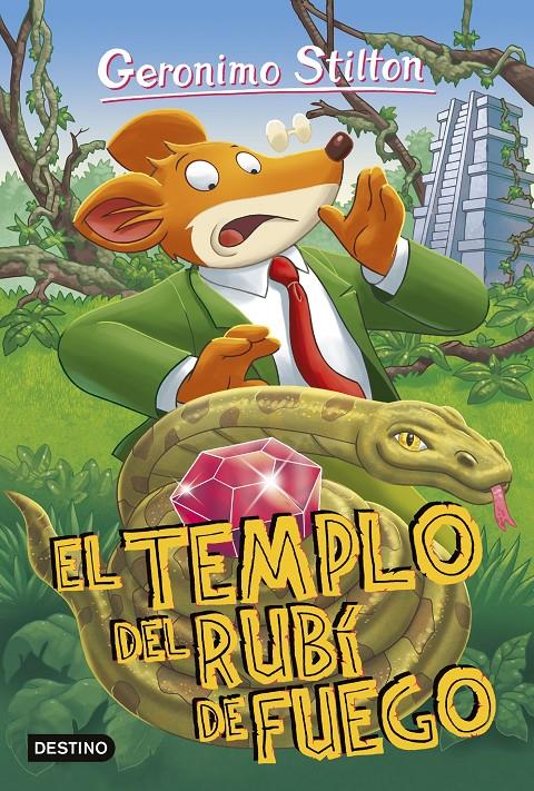 EL TEMPLO DEL RUBÍ DE FUEGO 48 | 9788408155447 | GERONIMO STILTON | Llibreria Ombra | Llibreria online de Rubí, Barcelona | Comprar llibres en català i castellà online