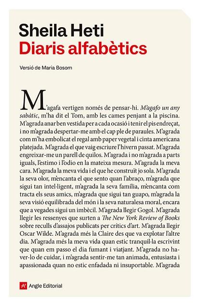 DIARIS ALFABÈTICS | 9791387853068 | HETI, SHEILA | Llibreria Ombra | Llibreria online de Rubí, Barcelona | Comprar llibres en català i castellà online