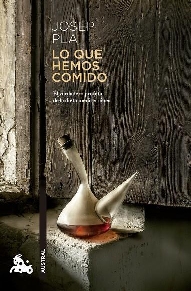 LO QUE HEMOS COMIDO | 9788423347162 | JOSEP PLA | Llibreria Ombra | Llibreria online de Rubí, Barcelona | Comprar llibres en català i castellà online