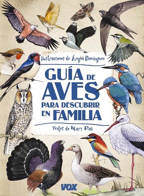 GUÍA DE AVES PARA DESCUBRIR EN FAMILIA | 9788499740867 | ANGEL DOMINGUEZ - MARY RIAL | Llibreria Ombra | Llibreria online de Rubí, Barcelona | Comprar llibres en català i castellà online