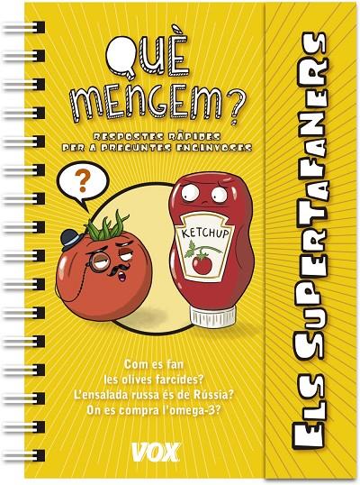 ELS SUPERTAFANERS / QUÈ MENGEM? | 9788499742885 | VOX EDITORIAL | Llibreria Ombra | Llibreria online de Rubí, Barcelona | Comprar llibres en català i castellà online