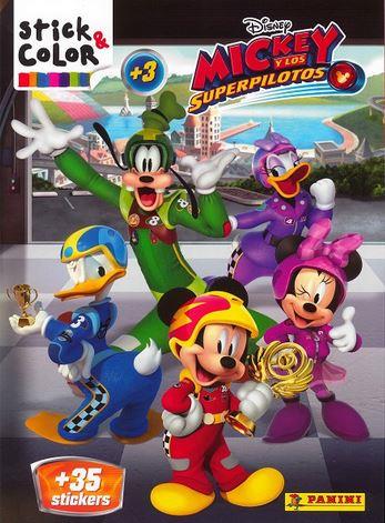 MICKEY Y LOS SUPERPILOTOS STICK AND COLOR 61 | 9788427870574 | DISNEY | Llibreria Ombra | Llibreria online de Rubí, Barcelona | Comprar llibres en català i castellà online
