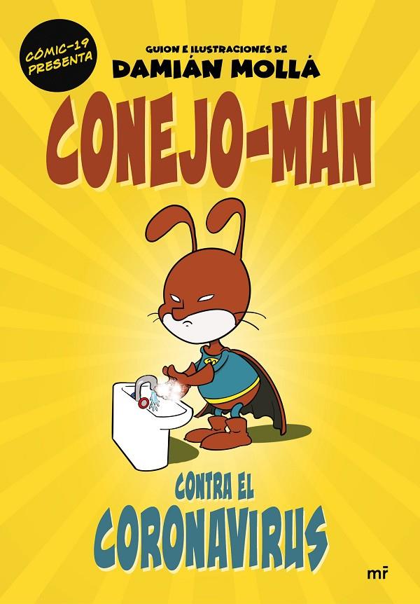 CONEJO-MAN CONTRA EL CORONAVIRUS | 9788427047754 | MOLLÁ, DAMIÁN | Llibreria Ombra | Llibreria online de Rubí, Barcelona | Comprar llibres en català i castellà online