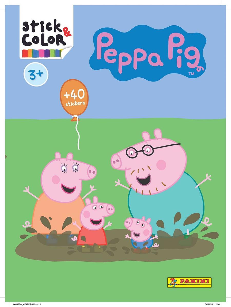 PEPA PIG 2018 (STICK &amp; COLOR 58) 3+ | 9788427870833 | AA.VV. | Llibreria Ombra | Llibreria online de Rubí, Barcelona | Comprar llibres en català i castellà online