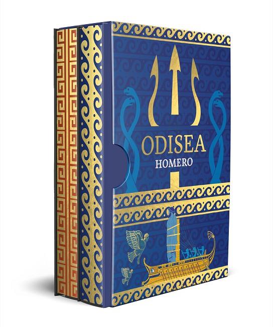 ESTUCHE ILÍADA & ODISEA. EDICIÓN LIMITADA CON CANTOS DECORADOS | 9788408322610 | HOMERO | Llibreria Ombra | Llibreria online de Rubí, Barcelona | Comprar llibres en català i castellà online