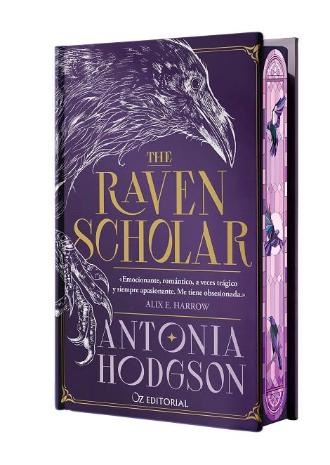 THE RAVEN SCHOLAR (EDICIÓN ESPECIAL LIMITADA EN TAPA DURA CON CANTOS PINTADOS) | 9788418431227 | HODGSON, ANTONIA | Llibreria Ombra | Llibreria online de Rubí, Barcelona | Comprar llibres en català i castellà online