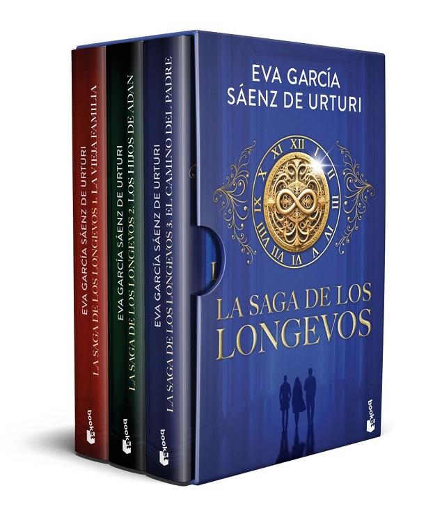 ESTUCHE LA SAGA DE LOS LONGEVOS | 9788408322606 | GARCÍA SÁENZ DE URTURI, EVA | Llibreria Ombra | Llibreria online de Rubí, Barcelona | Comprar llibres en català i castellà online