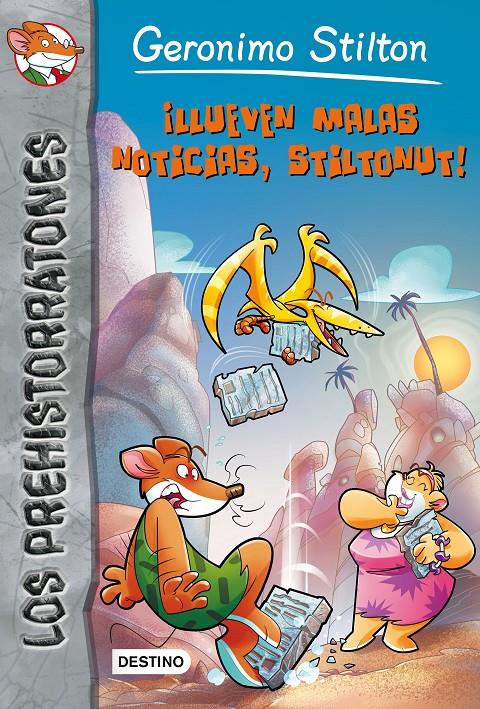 ¡LLUEVEN MALAS NOTICIAS, STILTONUT! | 9788408141358 | GERONIMO STILTON | Llibreria Ombra | Llibreria online de Rubí, Barcelona | Comprar llibres en català i castellà online