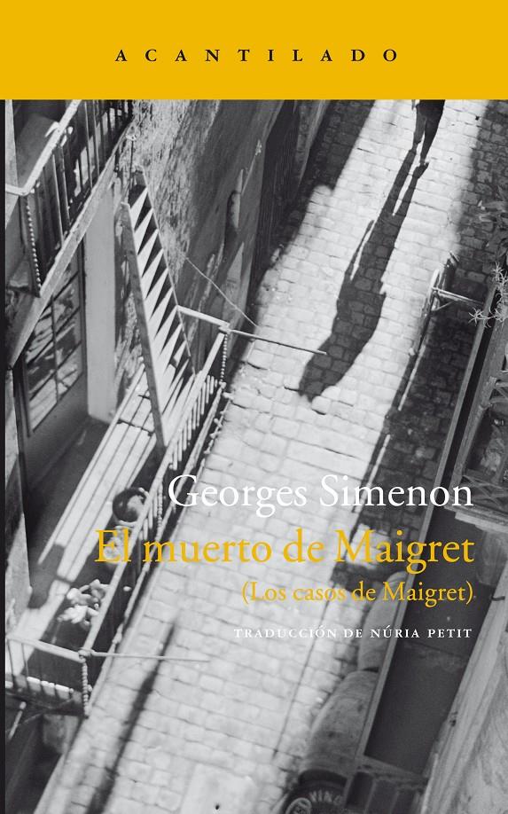 EL MUERTO DE MAIGRET | 9788416748167 | SIMENON, GEORGES | Llibreria Ombra | Llibreria online de Rubí, Barcelona | Comprar llibres en català i castellà online
