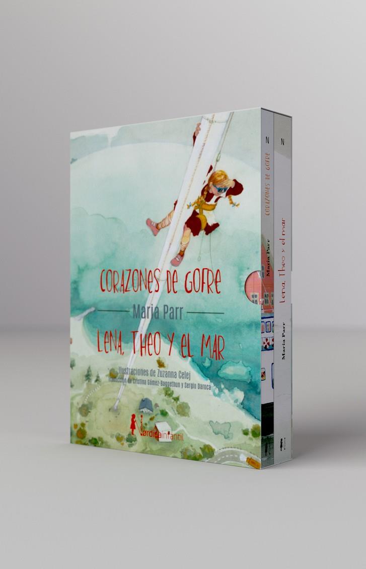 ESTUCHE CORAZONES DE GOFRE / LENA, THEO Y EL MAR | 9788418930331 | PARR, MARIA | Llibreria Ombra | Llibreria online de Rubí, Barcelona | Comprar llibres en català i castellà online