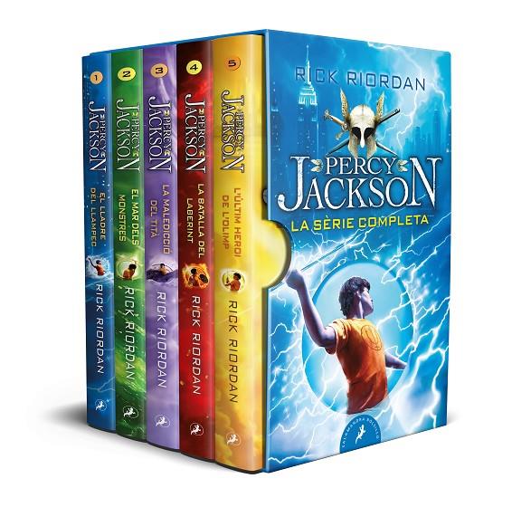 PERCY JACKSON I ELS DÉUS DE L'OLIMP - LA SÈRIE COMPLETA | 9788418173738 | RIORDAN, RICK | Llibreria Ombra | Llibreria online de Rubí, Barcelona | Comprar llibres en català i castellà online