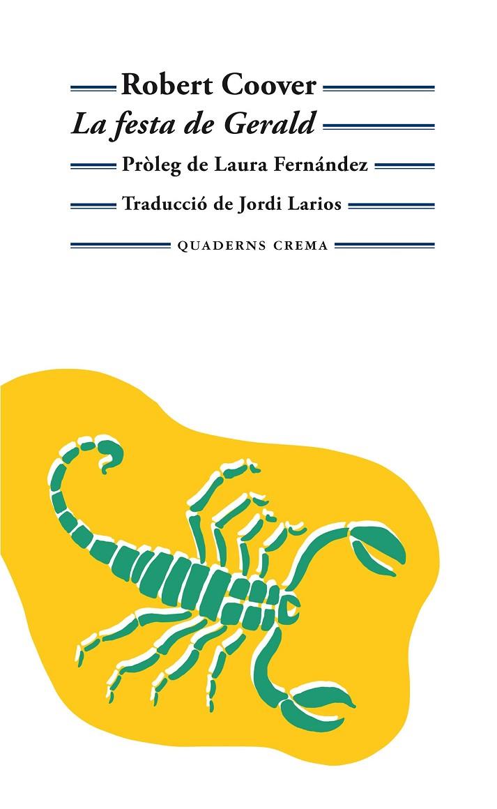 LA FESTA DE GERALD | 9788477276685 | ROBERT COOVER | Llibreria Ombra | Llibreria online de Rubí, Barcelona | Comprar llibres en català i castellà online