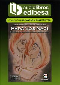 PARA VOS NACÍ | 9788484078357 | SANTA TERESA DE JESÚS | Llibreria Ombra | Llibreria online de Rubí, Barcelona | Comprar llibres en català i castellà online