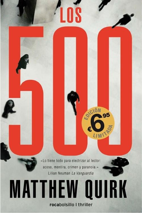 LOS 500 | 9788492833375 | MATTHEW QUIRK | Llibreria Ombra | Llibreria online de Rubí, Barcelona | Comprar llibres en català i castellà online