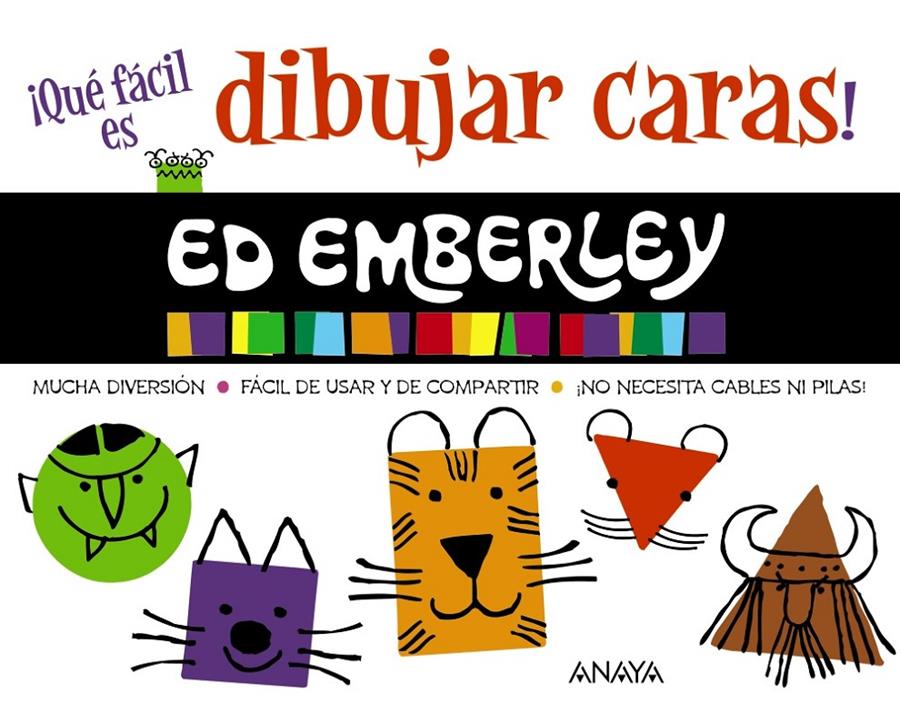 ¡QUÉ FÁCIL ES DIBUJAR CARAS! | 9788469833834 | EMBERLEY, ED | Llibreria Ombra | Llibreria online de Rubí, Barcelona | Comprar llibres en català i castellà online