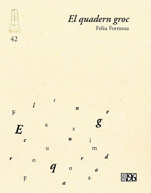 EL QUADERN GROC | 9788419149992 | FORMOSA I TORRES, FELIU | Llibreria Ombra | Llibreria online de Rubí, Barcelona | Comprar llibres en català i castellà online
