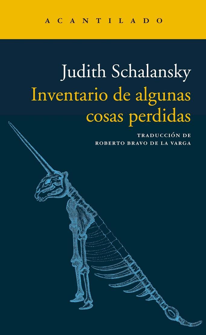 INVENTARIO DE ALGUNAS COSAS PERDIDAS | 9788418370588 | SCHALANSKY, JUDITH | Llibreria Ombra | Llibreria online de Rubí, Barcelona | Comprar llibres en català i castellà online