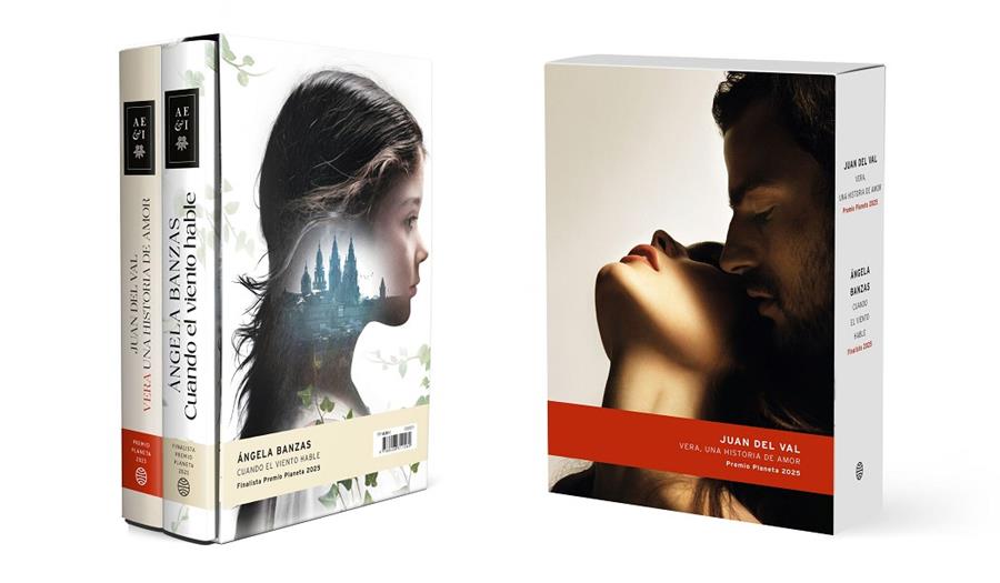 ESTUCHE PREMIO PLANETA 2025: VERA, UNA HISTORIA DE AMOR + CUANDO EL VIENTO HABLE | 9788408311560 | VAL, JUAN DEL/BANZAS, ÁNGELA | Llibreria Ombra | Llibreria online de Rubí, Barcelona | Comprar llibres en català i castellà online