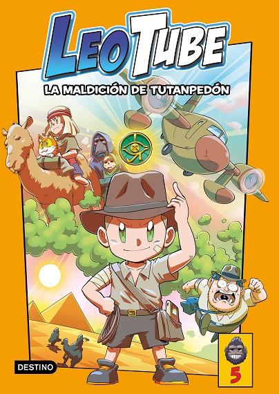 LEOTUBE 5. LA MALDICIÓN DE TUTANPEDÓN | 9788408271925 | LEOTUBE | Llibreria Ombra | Llibreria online de Rubí, Barcelona | Comprar llibres en català i castellà online