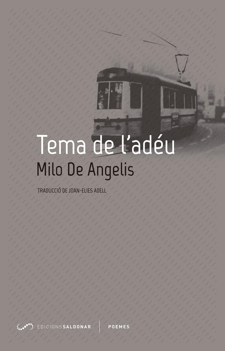 TEMA DE L'ADÉU | 9788494507823 | DE ANGELIS, MILO | Llibreria Ombra | Llibreria online de Rubí, Barcelona | Comprar llibres en català i castellà online