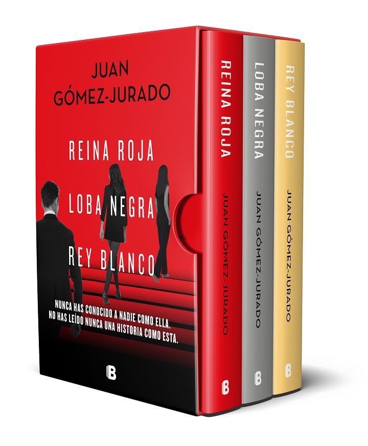 TRILOGÍA REINA ROJA (EDICIÓN PACK CON: REINA ROJA | LOBA NEGRA | REY BLANCO) | 9788466670227 | GÓMEZ-JURADO, JUAN | Llibreria Ombra | Llibreria online de Rubí, Barcelona | Comprar llibres en català i castellà online