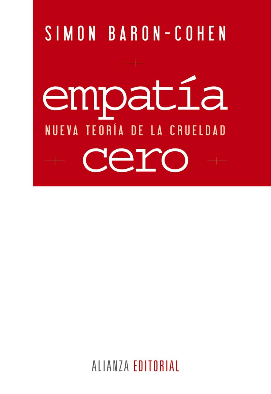 EMPATÍA CERO | 9788420609171 | BARON-COHEN, SIMON | Llibreria Ombra | Llibreria online de Rubí, Barcelona | Comprar llibres en català i castellà online