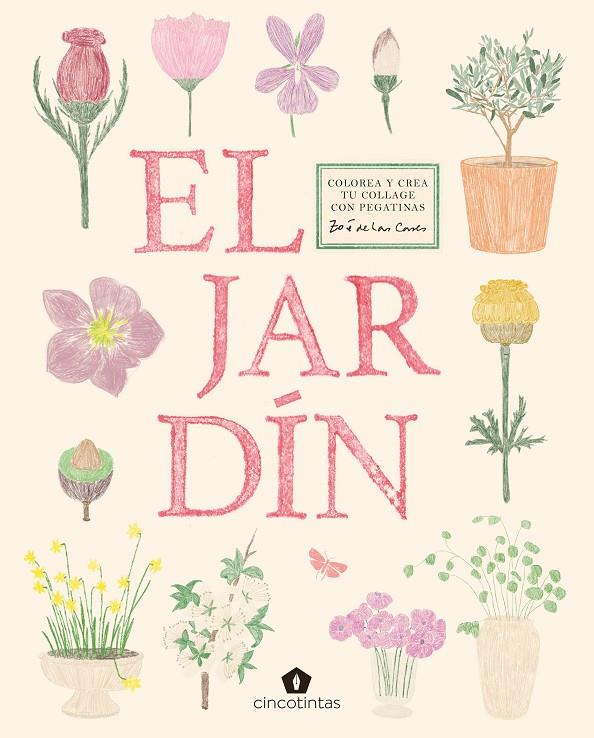 EL JARDÍN. COLOREA Y CREA TU COLLAGE CON PEGATINAS | 9791387934125 | Llibreria Ombra | Llibreria online de Rubí, Barcelona | Comprar llibres en català i castellà online