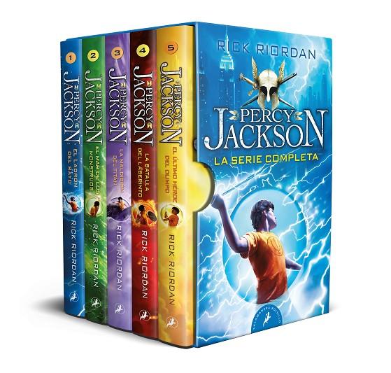PERCY JACKSON Y LOS DIOSES DEL OLIMPO - LA SERIE COMPLETA | 9788418173721 | RIORDAN, RICK | Llibreria Ombra | Llibreria online de Rubí, Barcelona | Comprar llibres en català i castellà online