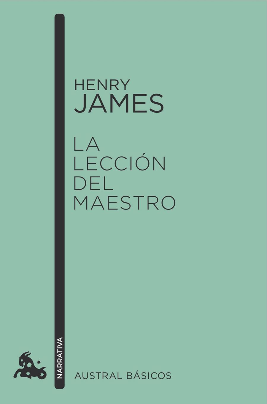 LA LECCIÓN DEL MAESTRO | 9788467047790 | HENRY JAMES | Llibreria Ombra | Llibreria online de Rubí, Barcelona | Comprar llibres en català i castellà online