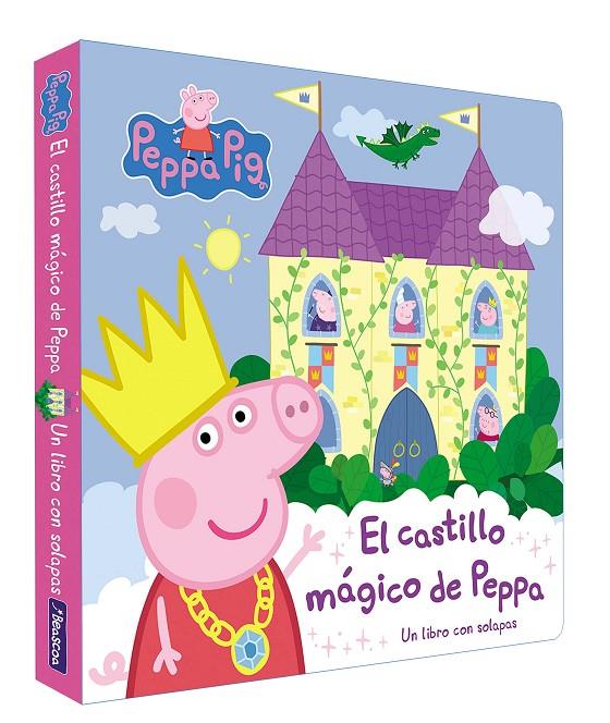 PEPPA PIG. LIBRO DE CARTÓN CON SOLAPAS - EL CASTILLO MÁGICO DE PEPPA | 9788448863128 | HASBRO/EONE | Llibreria Ombra | Llibreria online de Rubí, Barcelona | Comprar llibres en català i castellà online