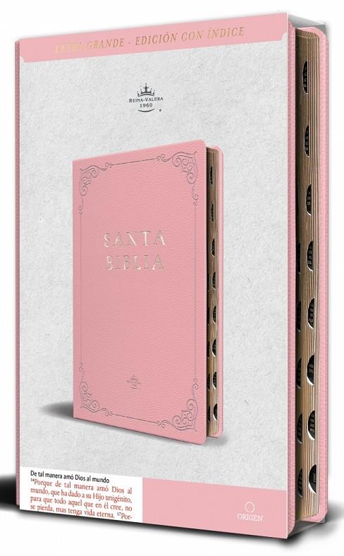 BIBLIA RVR 1960 SIMIL PIEL ROSADA TAMAÑO MANUAL NOMBRES DE DIOS | 9798890982131 | REINA VALERA REVISADA | Llibreria Ombra | Llibreria online de Rubí, Barcelona | Comprar llibres en català i castellà online