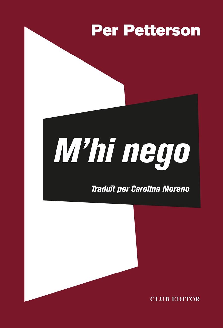 M'HI NEGO | 9788473293624 | PETTERSON, PER | Llibreria Ombra | Llibreria online de Rubí, Barcelona | Comprar llibres en català i castellà online