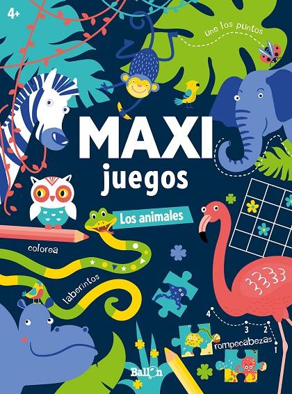 MAXI JUEGOS - LOS ANIMALES | 9789403225685 | BALLON | Llibreria Ombra | Llibreria online de Rubí, Barcelona | Comprar llibres en català i castellà online