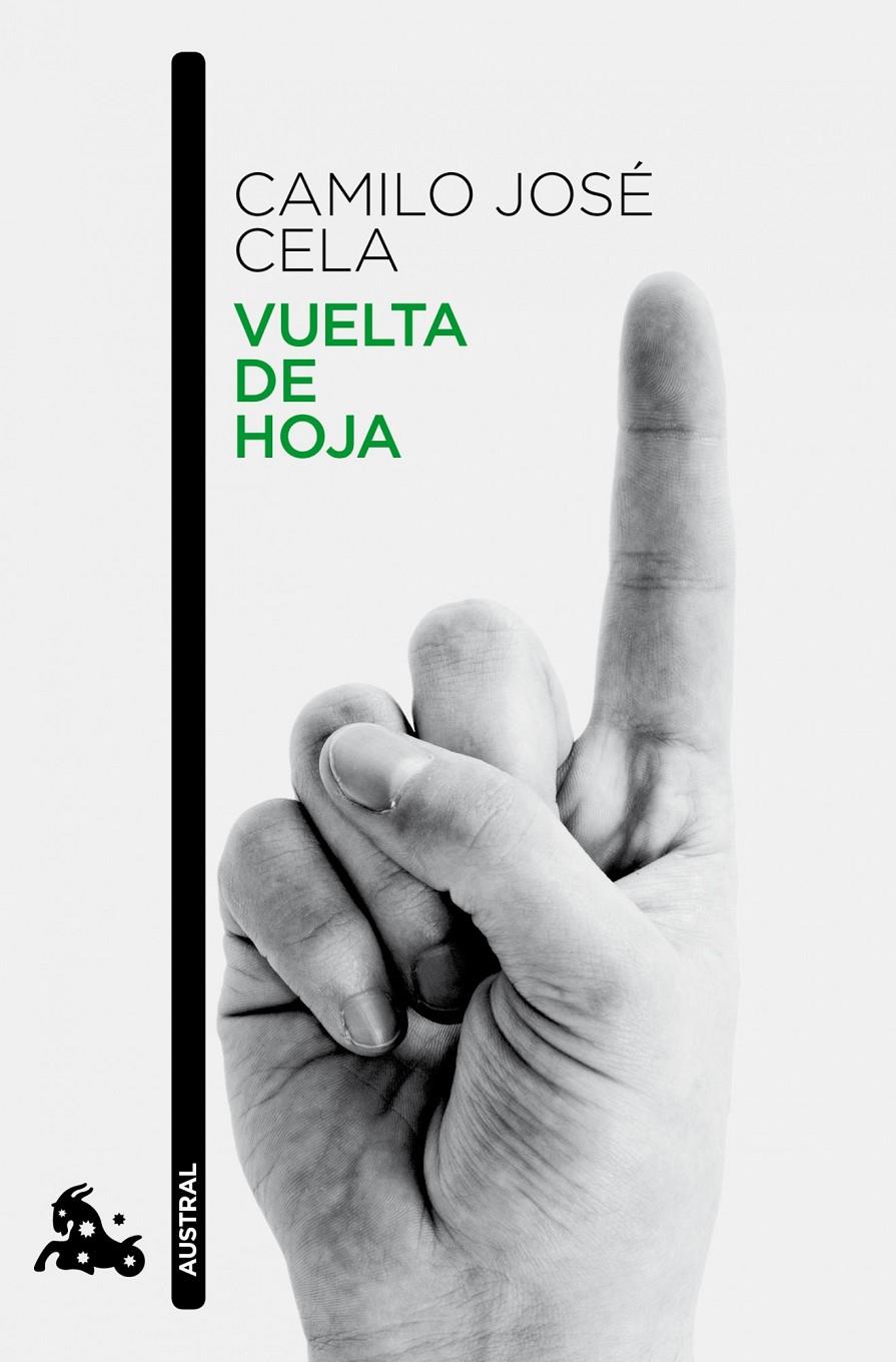 VUELTA DE HOJA | 9788423329359 | CAMILO JOSÉ CELA | Llibreria Ombra | Llibreria online de Rubí, Barcelona | Comprar llibres en català i castellà online