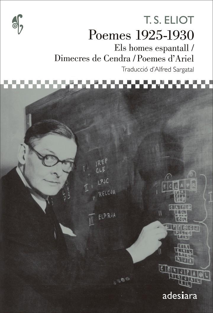 POEMES, 1925-1930 | 9788492405855 | ELIOT, T. S. | Llibreria Ombra | Llibreria online de Rubí, Barcelona | Comprar llibres en català i castellà online