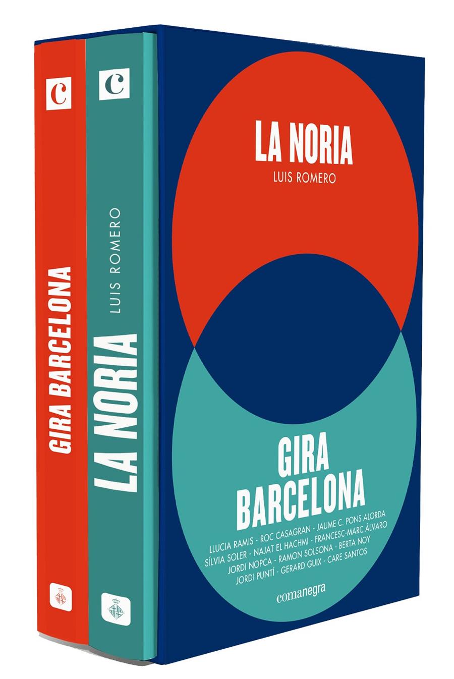 LA NORIA + GIRA BARCELONA (PACK) | 9788416605385 | ROMERO, LUIS/RAMIS, LLUCIA/SOLER, SÍLVIA/EL HACHMI, NAJAT/PUNTÍ, JORDI/SANTOS, CARE/CASAGRAN, ROC/PO | Llibreria Ombra | Llibreria online de Rubí, Barcelona | Comprar llibres en català i castellà online