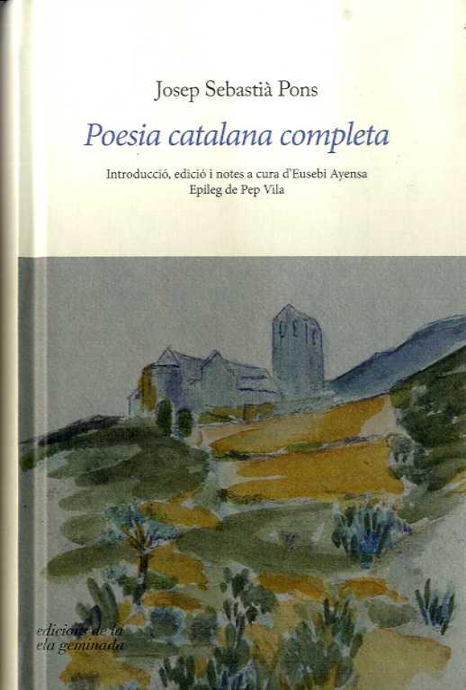 POESIA CATALANA COMPLETA | 9788409154289 | PONS, JOSEP SEBASTIÀ | Llibreria Ombra | Llibreria online de Rubí, Barcelona | Comprar llibres en català i castellà online
